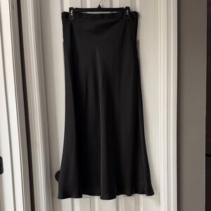 Primark Elegant Black Midi Skirt